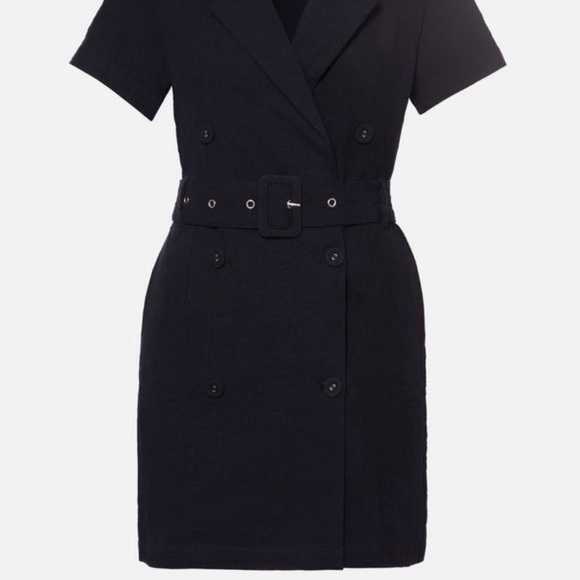 Linen Blazer Dress - Picture 3 of 3